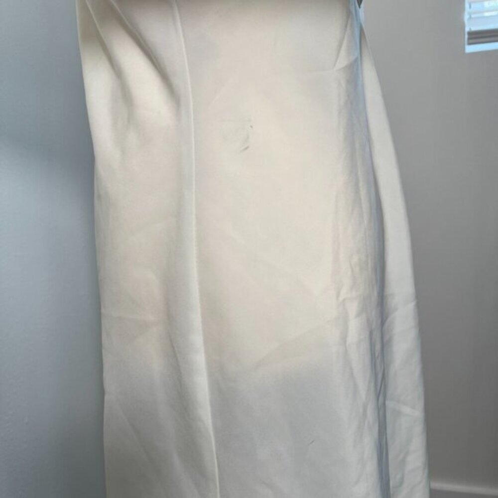Vintage 90s Victoria's Secret Gold Label Off White Mini Slip Dress‎ Womens M - Picture 6 of 7